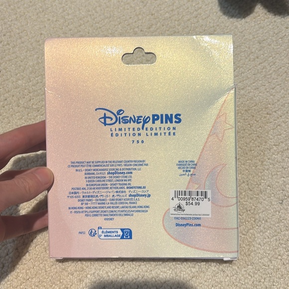 Disney Magic Hap-Pins Limited Edition 750 Mickey Electrical Light Parade Pin - Picture 2 of 2
